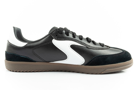 Skechers Kickoff Damen-Sneaker aus schwarzem Leder