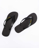 Herren Flip-Flops Schuhe Ipanema Clas Brasil II [80415 22531] Hausschuhe, schwarz.