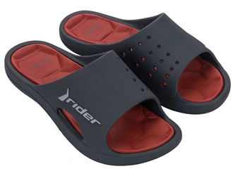 Rider Bay XIV AD Herren-Sport-Flip-Flops, bequeme graue Hausschuhe