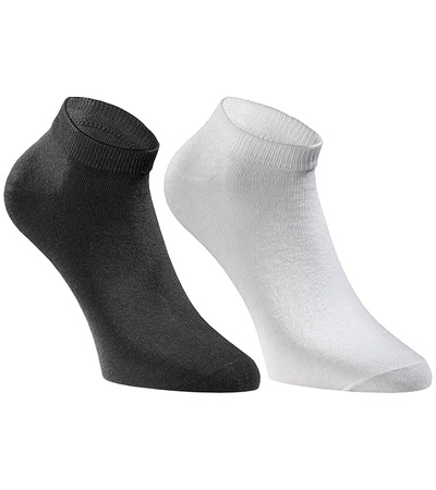 Jack&Jones Unisex Baumwollsocken [12260511 BLK/WHT] 12er-Pack, schwarz, weiß.