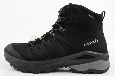 Aku Adapta Gore-Tex Herren-Trekkingschuhe aus Leder, Schwarz