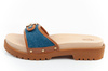 Scholl Pescura Iconic [F305492349] Damen Clogs, blau.