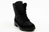 Progress Damen-Winterstiefel, Schwarz, Gefüttert, Lammfellfutter