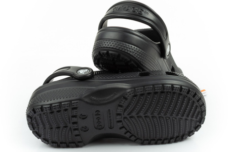 Crocs Classic Clog K Kinder-Clog-Sandalen, schwarz, modisch, bequem