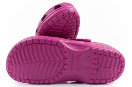 Crocs Classic Damen Clogs, modisch und bequem, Fuchsia