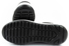 Karl Lagerfeld Herren-Sneaker Kapri, Schwarzes Leder