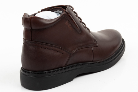 Elegante Herren-Ankle-Boots aus braunem Leder von Lee Cooper