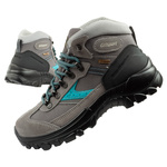 Grisport wasserdichte Damen-Wanderstiefel aus Leder, Grau