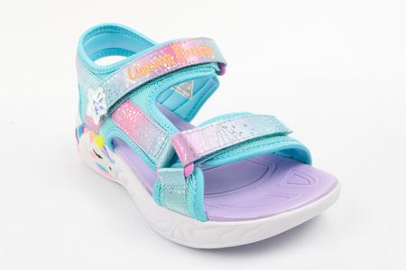 Skechers Unicorn Dreams LED-Sandalen für Mädchen