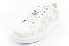 Karl Lagerfeld Kapri Herrenschuhe Sneakers Naturleder weiß [KL52563 01W]