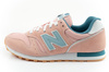 New Balance 373 Damen-Sneaker, modisch, bequem, Pink, Blau