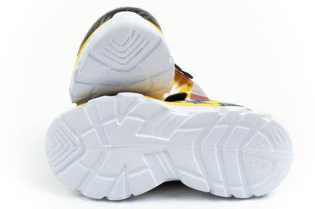 Leomil Kinder-Sportschuhe, leichte Pokémon-Sneaker mit Klettverschluss und LED-Beleuchtung, Schwarz und Gelb