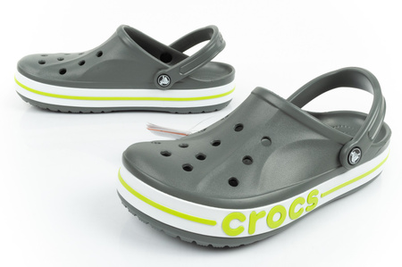 Crocs Bayaband Clog-Sandalen [205089-0GX], grau.