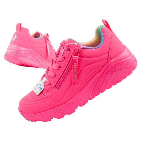 Skechers Uno Lite Kinder-Sneaker in Pink