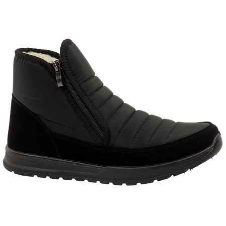 Progress Herren-Winterstiefel – Isolierte Schneestiefel mit modischem Reißverschluss