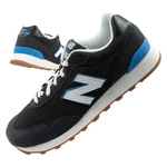 New Balance 515 Herren-Sneaker, modisch, bequem, Anthrazitgrau, Weiß