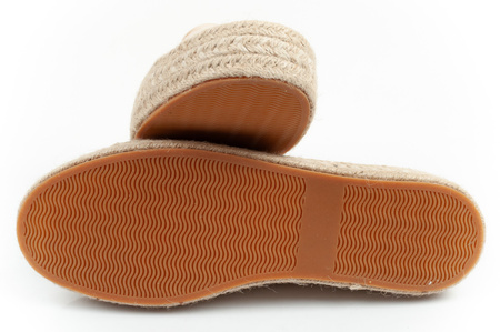 Lee Cooper Damen Espadrille Sneaker [LCW-25-44-3215L] Plateau, beige.