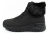 Skechers Uno Rugged Damen-Sportschuhe [167274/BBK], schwarz.