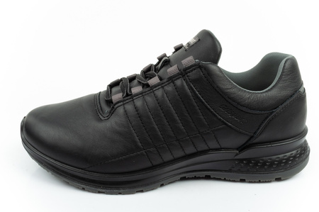 Grisport Nero Avon Herren-Sneaker aus Leder in Schwarz, bequem und leicht