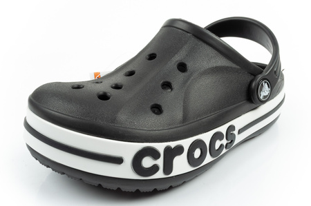 Crocs Bayaband Clog-Sandalen für Kinder, Schwarz, bequem und leicht