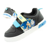 Leomil Sonic Leichte Kinder-Sneaker mit Klettverschluss, Schwarz