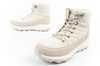 Lee Cooper Damen Winter-Wanderschuhe, Creme, Kunstleder