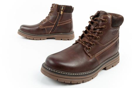 Lee Cooper Herrenstiefel, elegante Lederstiefeletten