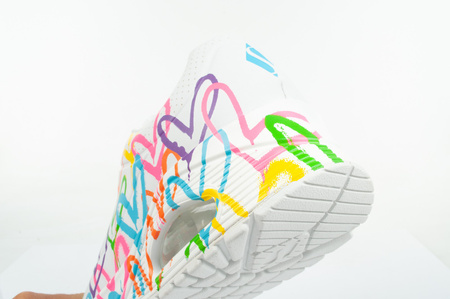 Skechers Uno Damen-Sportschuhe [177981/WMLT] weiß.