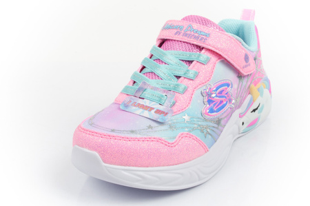 Skechers 302299L/PKTQ LED Kindersportschuhe, rosa.