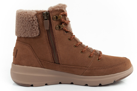 Skechers Glacial Ultra-Woodlands Damen Wintersportschuhe [16677/BRN], braun.