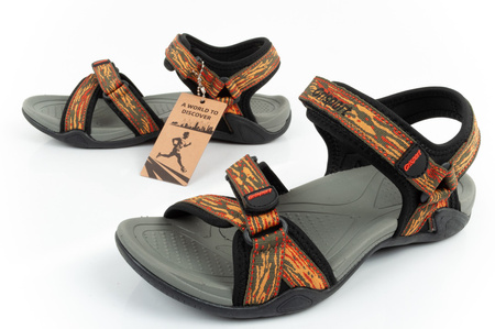 Damen Sportschuhe Sandalen Grisport [GR-25-34-9025L], orange.