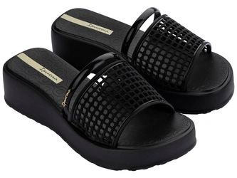 Ipanema Damen Flip-flops Essence schwarz Plateau modisc