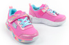 Skechers S Lights LED-Sneaker für Mädchen mit Klettverschluss