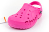 Crocs Baya Kinder-Flip-Flop-Sandalen [205483-6L0], rosa.