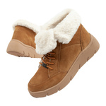 Scholl Stelvio Damen-Sportschuhe, Stiefeletten [F302321013], isoliert, braun.