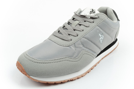 U.S. Polo Assn. Herren-Sneaker, modisch und bequem, Grau