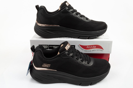 Skechers BOBS Sport Arch Fit Elev8 Damen-Sneaker, Schwarz