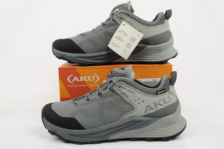 Aku Damen-Wanderschuhe Omnia V-Light GTX, strapazierfähiges Grau