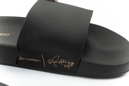 Rider Herren R10 Slide Sport-Flip-Flops – Bequemes Schwarz