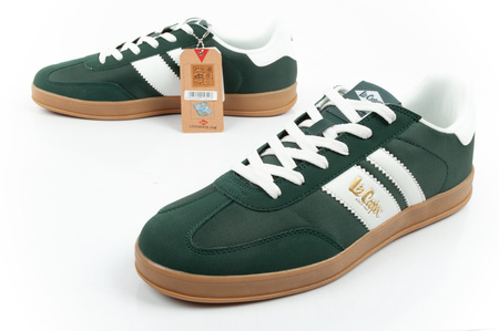 Lee Cooper Herren-Sneaker, modisch, bequem, strapazierfähig, Grün