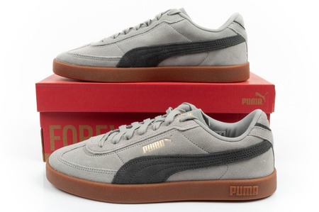 Puma Club II Era Herren-Sneaker, Leder, Grau