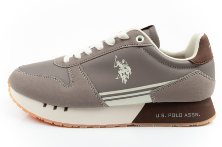 U.S. Polo Assn Sportschuhe Herren Sneakers modisch bequem Braun