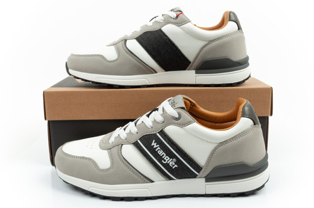 Wrangler Herren-Sneaker Wylie, modisch, bequem, Hellgrau